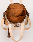 American Darling Tote Saddle Blanket Genuine Leather Women Bag Western Handbag Purse