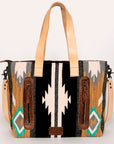 American Darling Tote Saddle Blanket Genuine Leather Women Bag Western Handbag Purse