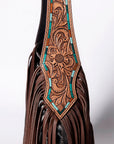 American Darling Hobo Hand Tooled Hair-On Genuine Leather Women Bag Western Handbag Purse