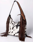 American Darling Hobo Hand Tooled Hair-On Genuine Leather Women Bag Western Handbag Purse