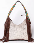 American Darling Hobo Hand Tooled Hair-On Genuine Leather Women Bag Western Handbag Purse