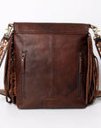 American Darling Large Crossbody Hand Tooled Genuine Leather Women Bag Western Handbag Purse