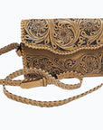 American Darling ADBGZ657 Wallet Hand Tooled Genuine Leather Women Bag Western Handbag Purse