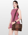 American Darling ADBGZ662 Clutch Hand Tooled Genuine Leather Women Bag Western Handbag Purse