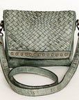 Never Mind Nmbgm123C Cross Body I Vintage Handmade Genuine Cowhide Leather Women Bag Western Handbag Purse