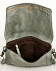 Never Mind Nmbgm123C Cross Body I Vintage Handmade Genuine Cowhide Leather Women Bag Western Handbag Purse