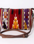 American Darling Cross Body Saddle Blanket Genuine Leather women bag western handbag purse