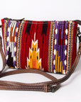 American Darling Cross Body Saddle Blanket Genuine Leather women bag western handbag purse