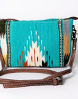 American Darling Cross Body Saddle Blanket Genuine Leather women bag western handbag purse