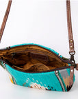 American Darling Cross Body Saddle Blanket Genuine Leather women bag western handbag purse
