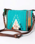 American Darling Cross Body Saddle Blanket Genuine Leather women bag western handbag purse