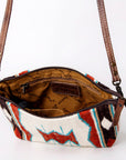 American Darling Cross Body Saddle Blanket Genuine Leather women bag western handbag purse