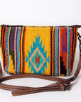 American Darling Cross Body Saddle Blanket Genuine Leather women bag western handbag purse