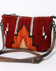 American Darling Cross Body Saddle Blanket Genuine Leather women bag western handbag purse