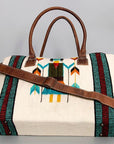 American Darling Tote Saddle Blanket Genuine Leather women bag western handbag purse