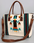 American Darling Tote Saddle Blanket Genuine Leather women bag western handbag purse