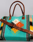 American Darling Tote Saddle Blanket Genuine Leather women bag western handbag purse