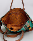 American Darling Tote Saddle Blanket Genuine Leather women bag western handbag purse