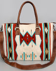 American Darling Tote Saddle Blanket Genuine Leather women bag western handbag purse