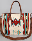 American Darling Tote Saddle Blanket Genuine Leather women bag western handbag purse