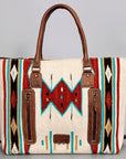 American Darling Tote Saddle Blanket Genuine Leather women bag western handbag purse