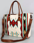 American Darling Tote Saddle Blanket Genuine Leather women bag western handbag purse