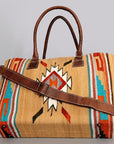 American Darling Tote Saddle Blanket Genuine Leather women bag western handbag purse