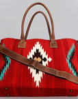 American Darling Tote Saddle Blanket Genuine Leather women bag western handbag purse
