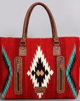 American Darling Tote Saddle Blanket Genuine Leather women bag western handbag purse