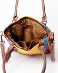 American Darling Tote Saddle Blanket Genuine Leather women bag western handbag purse