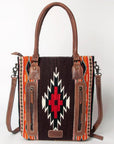 American Darling Tote Saddle Blanket Genuine Leather women bag western handbag purse
