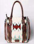 American Darling Tote Saddle Blanket Genuine Leather women bag western handbag purse