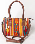 American Darling Tote Saddle Blanket Genuine Leather women bag western handbag purse