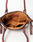 American Darling Tote Saddle Blanket Genuine Leather women bag western handbag purse