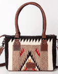 American Darling Tote Saddle Blanket Genuine Leather women bag western handbag purse