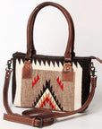 American Darling Tote Saddle Blanket Genuine Leather women bag western handbag purse