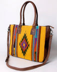 American Darling Tote Saddle Blanket Genuine Leather women bag western handbag purse