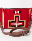 American Darling Cross Body Saddle Blanket Genuine Leather women bag western handbag purse