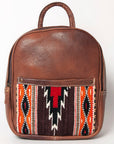 American Darling Backpack Saddle Blanket Genuine Leather women bag western handbag purse