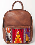 American Darling Backpack Saddle Blanket Genuine Leather women bag western handbag purse