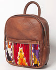 American Darling Backpack Saddle Blanket Genuine Leather women bag western handbag purse