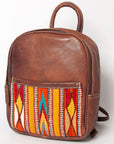 American Darling Backpack Saddle Blanket Genuine Leather women bag western handbag purse