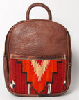 American Darling Backpack Saddle Blanket Genuine Leather women bag western handbag purse