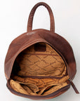 American Darling Backpack Saddle Blanket Genuine Leather women bag western handbag purse
