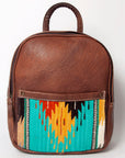 American Darling Backpack Saddle Blanket Genuine Leather women bag western handbag purse