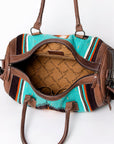 American Darling Duffel Saddle Blanket Genuine Leather women bag western handbag purse