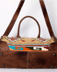 American Darling Duffel Saddle Blanket Genuine Leather women bag western handbag purse