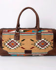 American Darling Duffel Saddle Blanket Genuine Leather women bag western handbag purse