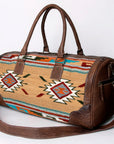 American Darling Duffel Saddle Blanket Genuine Leather women bag western handbag purse
