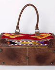 American Darling Duffel Saddle Blanket Genuine Leather women bag western handbag purse